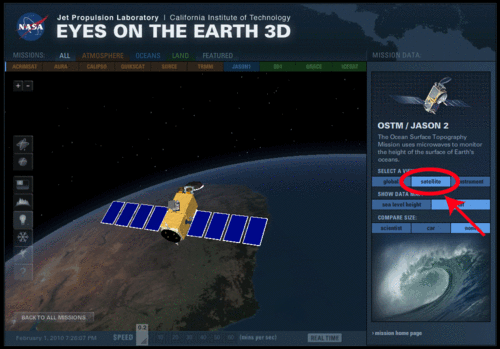 OSTM: Satellite View