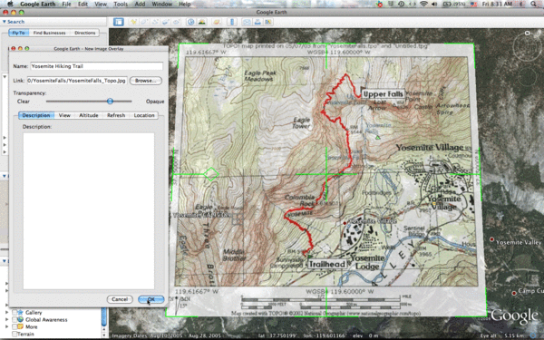Adjust Map Overlay