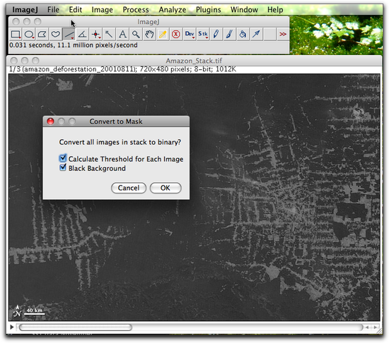 convert to mask dialog
