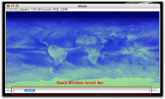 Albedo Stack scroll bar