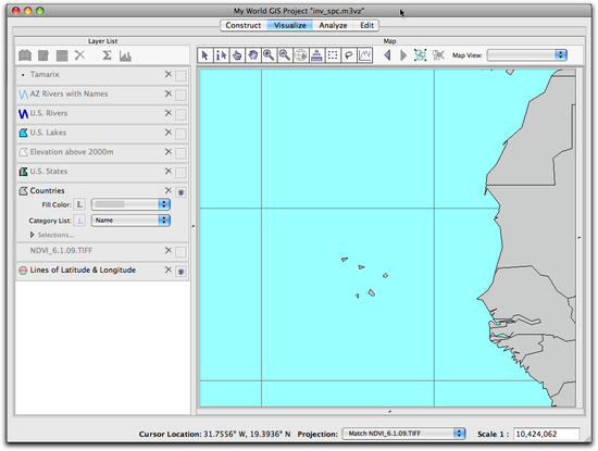13 zoomed to azores