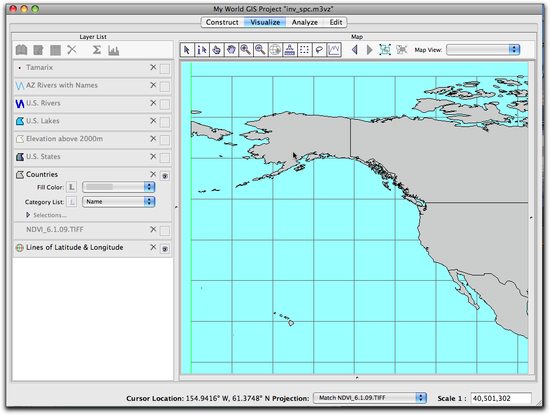17 cursor over alaska