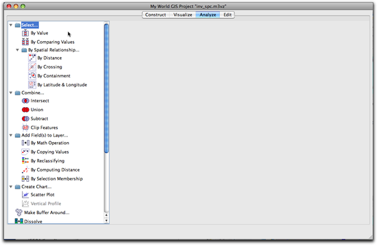59 empty analyse window