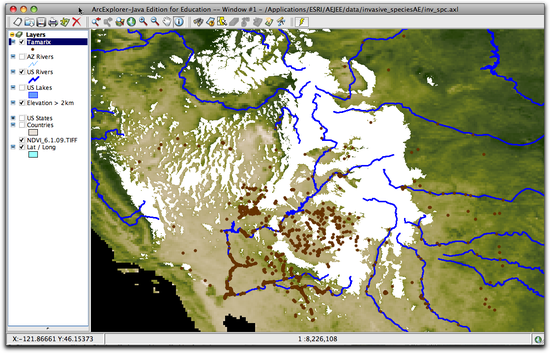 map with elevation