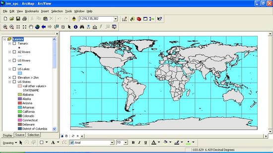 Opening Map ArcGIS