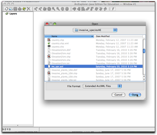 path to project file