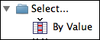 select by value