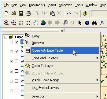 04 Attribute Table Right Click