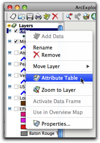 1. right click on cities