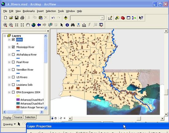 25 Louisiana Brown Triangles