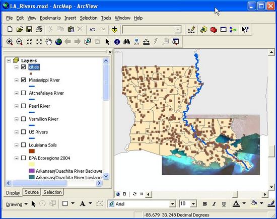 27 Louisiana Brown Squares