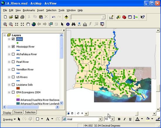 30 Louisiana Green Dots