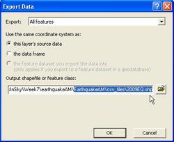 2 Export Data to Shapefile