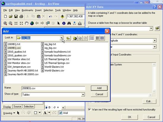 42 Add XY Navigate to CSV Folder