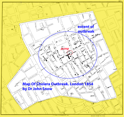 Cholera Map John Snow