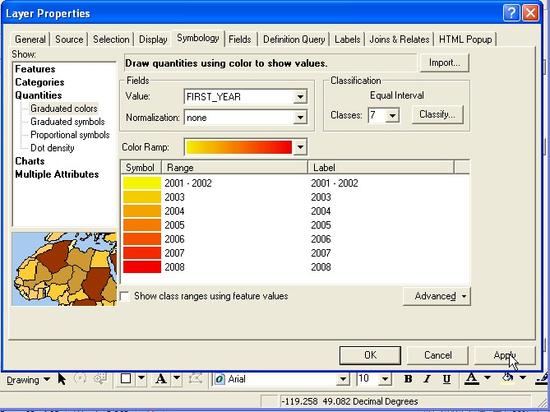 137 Layer Properties