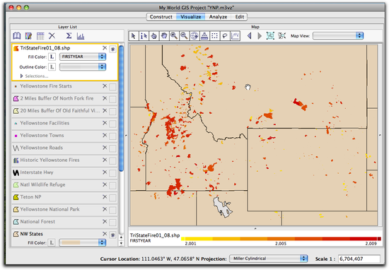 42 tri states fire on map