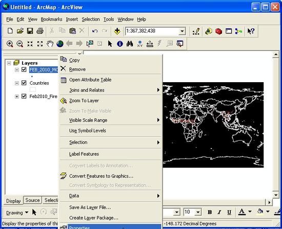 77 Right Click Properties Modis