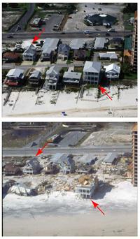 Damage to Homes from Hurricane Ivan