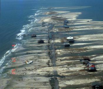 Barrier Island Rollover