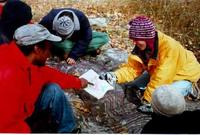 Geology professor and students bring rocks and maps together