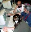 Discussing case alternatives in the computer lab
