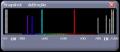 deBroglie model spectrograph output for the hydrogen atom.