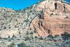 outcrop image showing contact bewween two formations