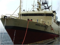 R/V Nordic Explorer at Dock
