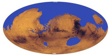 Mars Water World animation