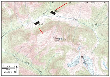 Pioneer ridge map