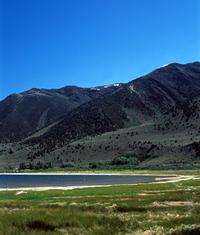 Mono Lake and the Sierra Mountains
