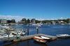 Eel Pond in Woods Hole MA