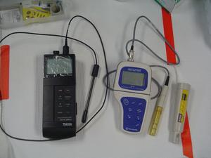 EC and pH meters