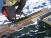 Lake sediment core