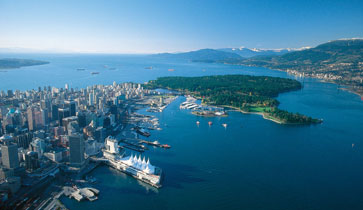 Vancouver aerial