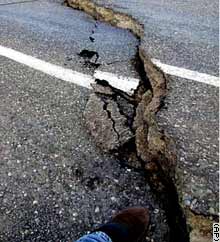 damage by earthquakes