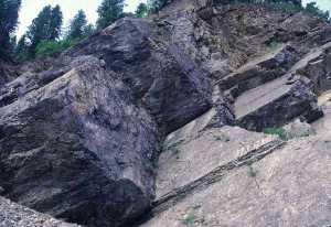 picture of jointed rock