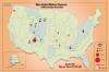 Map of US Coalbed Methane resources.