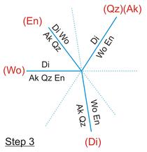 Step 3 in Schrenemakers analysis