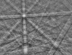 EBSP image with Kikuchi Bands