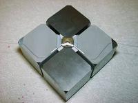 octahedra with cubes