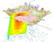 3D image of Earth Science data