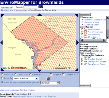 Brownfields screen shot