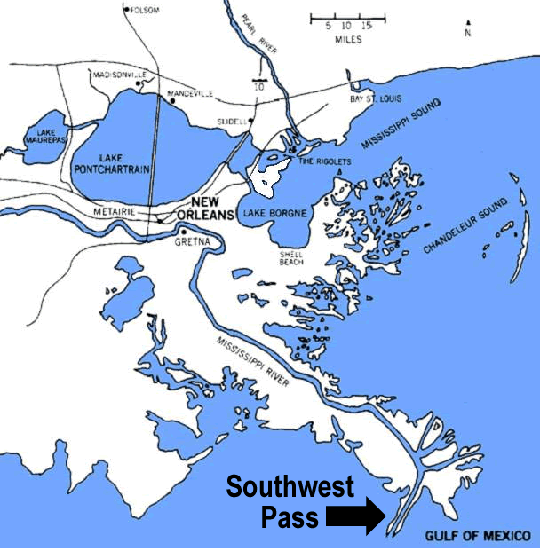 Mississippi Delta Region Map. Mississippi River Delta map.