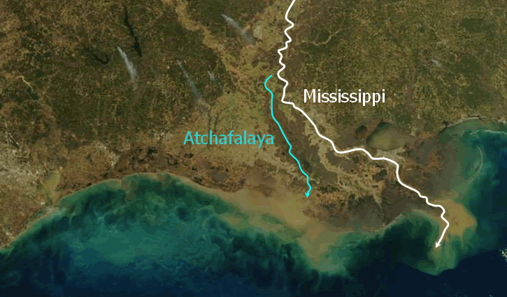 Mississippi River Delta. Originally uploaded in Integrating Research and 