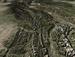 Aerial photograph of Crowsnest Pass in Montana