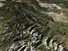 Aerial photo of Logan Pass in Montana
