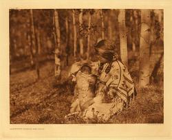 Assiniboine Mother and Child.