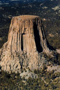 Devils Tower National Monument.